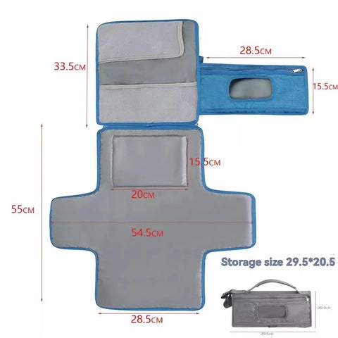 NEW Baby Diaper Pad Portable Diaper Pad For Going Out Extended Foldable Breathable Newborn Leakproof Waterproof And Urine-proof