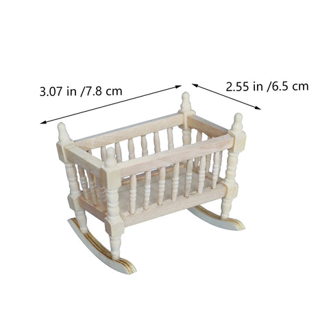 Wooden Baby Cradle Cribs Crib Cradles And Dollhouse Beds