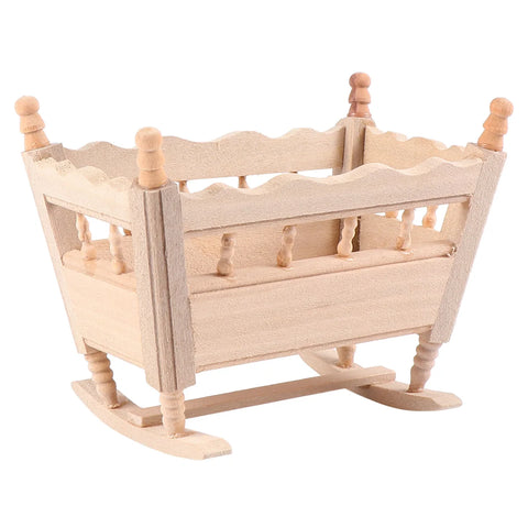 Wooden Baby Cradle Cribs Crib Cradles And Dollhouse Beds