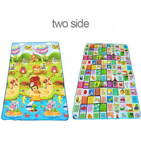 180*120cm Baby Play Mat Children Puzzle Toy Crawling Carpet Kids Rug Game Activity Gym Developing Rug Eva Foam Soft Floor