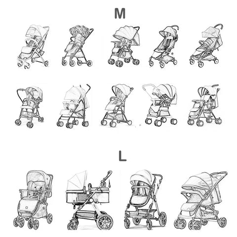 EVA Baby Stroller Accessories Waterproof Rain Cover Transparent Wind Dust Shield Zipper Open For Pushchairs Raincoat