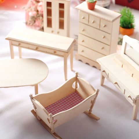 Wooden Baby Cradle Cribs Crib Cradles And Dollhouse Beds