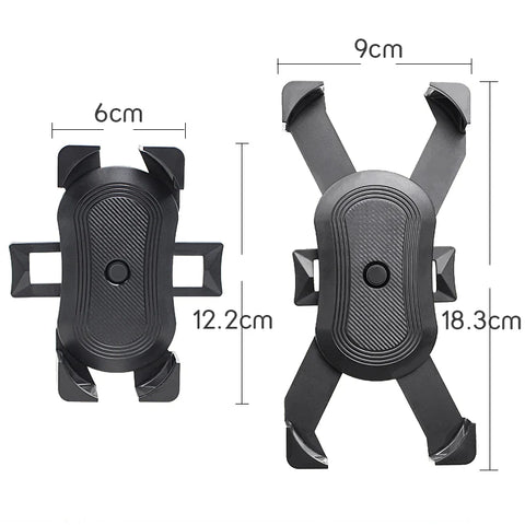 Baby Stroller Accessories Mobile Phone Holder Rack Universal 360 Rotatable Pram Cart Bicycle Phone Holder For iPhone Gps Device
