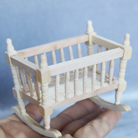 Wooden Baby Cradle Cribs Crib Cradles And Dollhouse Beds