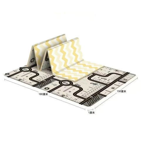 Foldable Baby Play Mat Puzzle Educational Mats Children's Carpets Baby Toys Kid Integrated Crawl Activitys Rugs Baby Accessories