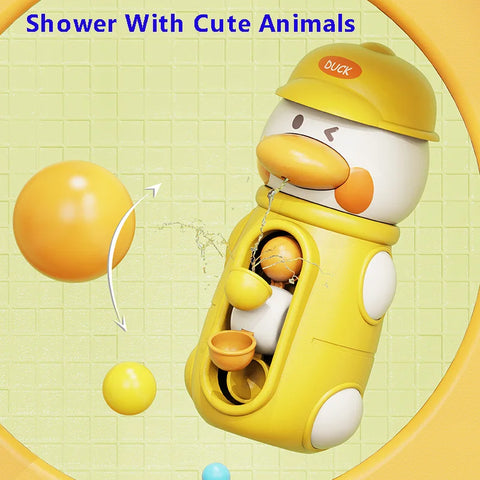 Summer Play water Toys Baby Shower  Cute Duck/Elephant Water Cart Games Children's Bathroom Gifts for Boys and girls Over 6M