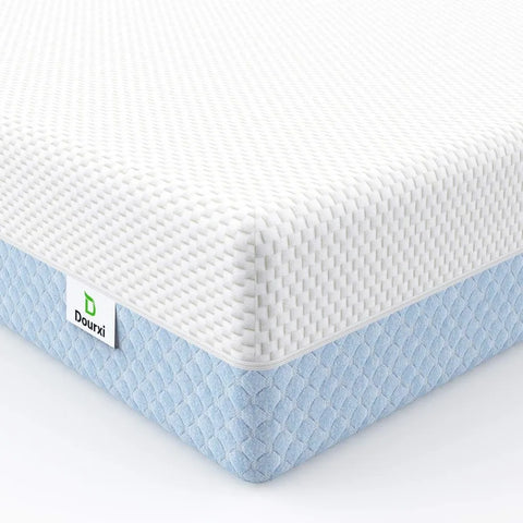 Crib Mattress, Dual Sided Comfort Memory Foam Toddler Bed Mattress, Triple-Layer Breathable Premium Baby Mattress