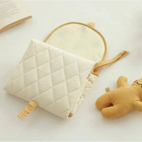 Versatile Foldable Diaper Changing Mat Waterproof Cartoon Animal Nappy Pad Portable Diaper Changing Cushion for Babies