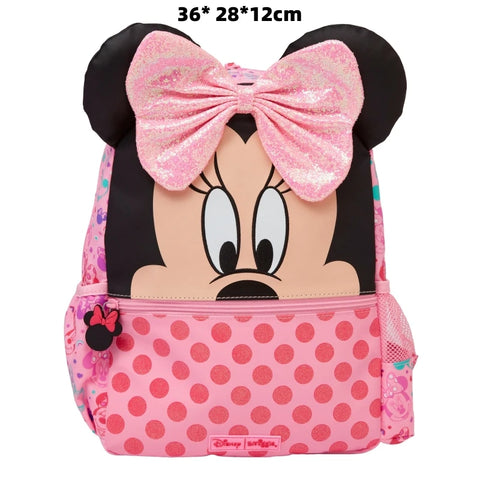 Genuine Australia Smiggle Disney Minnie Children Student School Bag Wallet Lunch Bag Backpack Water Cup Girl Student Gift