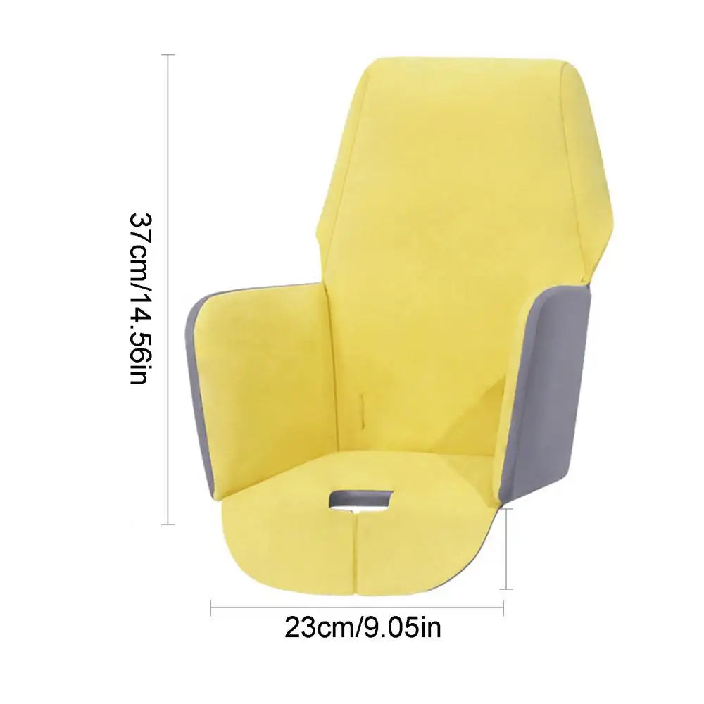 Baby Kids Highchair Cushion Pad Mat Booster Seats Cushion Pad Mat Feeding Chair Cushi on Pad Stroller Cushion Mat Cotton Fabric
