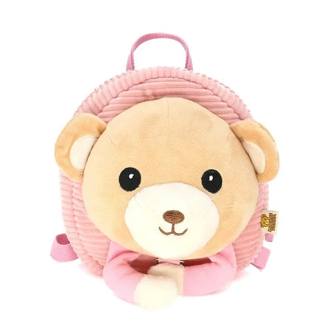 New Cartoon Anti-walking Lost Shoulder Backpack Baby Girls Boys Plush Small Bags With Traction Rope Anti-lost Toddler Schoolbag