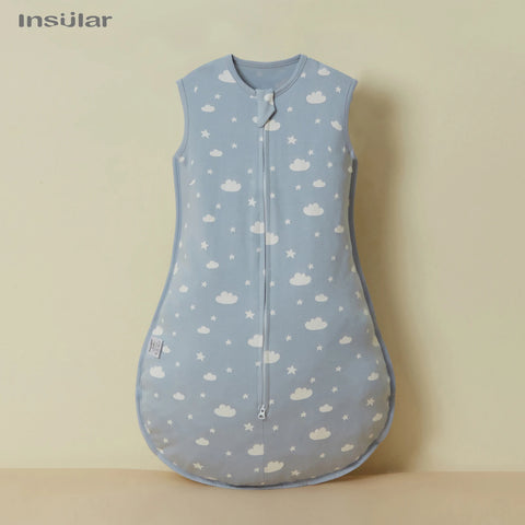 Insular Baby Sleep Sack Sleepping Bag Unisex Sleeveless 100% Cotton Wearable Bedding Blanket Suit Summer Soft For Baby Toddler