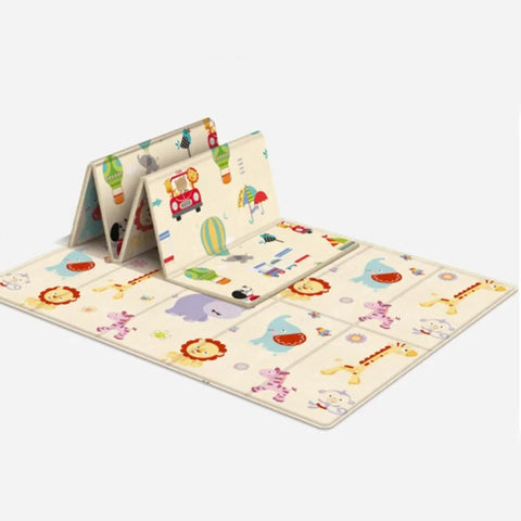 Foldable Baby Play Mat Puzzle Educational Mats Children's Carpets Baby Toys Kid Integrated Crawl Activitys Rugs Baby Accessories