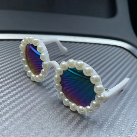 Cute Labubu 3.0 Summer Beach Series Shirts & Glasses & Hats Doll Shirt Sea Beach Style