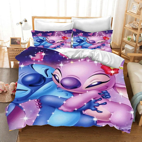 Duvet Cover Set Bedding Comforter Sets King Size  3D Children'S Bedding Set 3-Piece 1 Quilt Cover Stitch