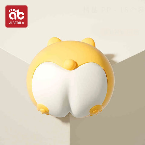AIBEDILA Children Silicone Anti-collision Angle Cartoon Cute Safety Protection Corner Table Paste Sets of Baby Safety Protection