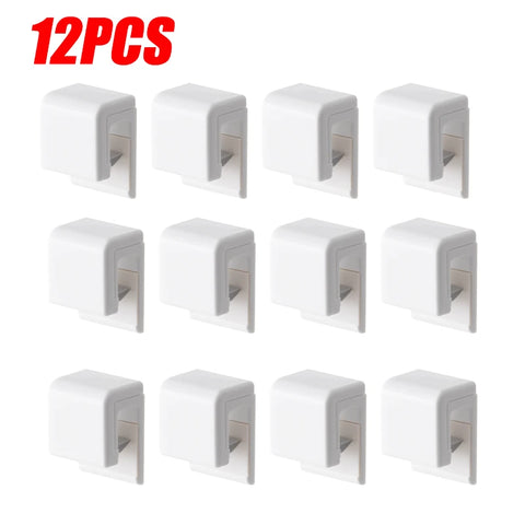 1-100PCS Pieces Toothpaste Holder No Punch Facial Wash Holder Bathroom Wall Mounted Multifunctional Toothpaste Holder