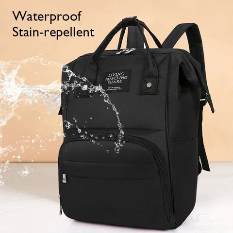 Nappy Backpack Diaper Bag Mummy Large Capacity Bags Mom Baby Multi-Function Waterproof Outdoor Travel Diaper Bags for Baby Care