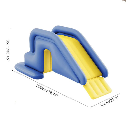 Inflatable  Slide Inflatable  Slide Compact Inflatable Climbing Wall  Slide Park Outdoor  Fun for Kids