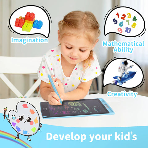 6.5 Inch LCD Writing Tablet Drawing Board Graffiti Sketchpad Mgaic Erasable Handwriting Pad Toys for Kids Boys Gifts