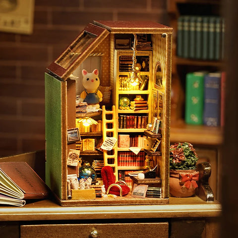 Doll House Miniature 3D Puzzle Toys For Children Handmade Assembly Models For Girls Teenagers And Boys 12+Birthday Gifts