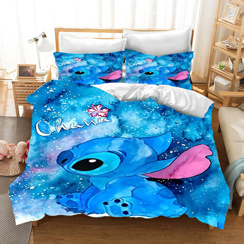 Duvet Cover Set Bedding Comforter Sets King Size  3D Children'S Bedding Set 3-Piece 1 Quilt Cover Stitch