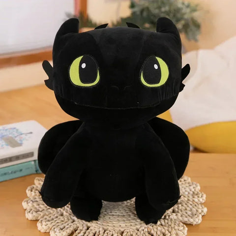 Toothless Dragon Plush Body Pillow Cute Cartoon Stuffed Cushion Soft Kawaii Decorative Body Pillow Sleeping Back Cushion Decor