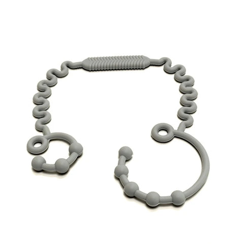 Versatile Teething Toy Bottle Holder Silicone Strap Practical & Reliable Teether Toy Tethers for Pushchair High Chair