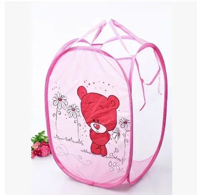 Sorting Basket Toy Storage Basket Folding Clothes Laundry Basket Children Kids Toys Sundries Home Storage Organize