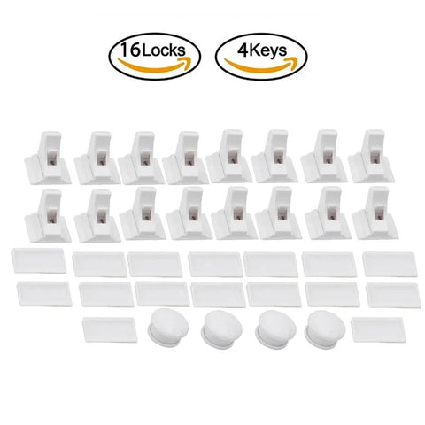 Magnetic Children's Lock for Extra Cabinet Door Safety: A Must-Have for Parents  Drawer Lock  Baby Protection  Baby Safety Lock