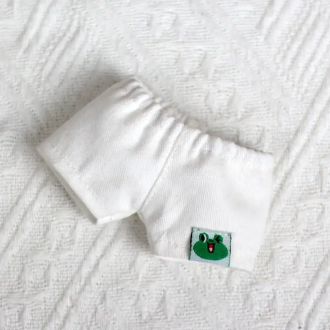 17cm Mini Plush Doll'S Clothes Outfit Accessories For Korea Kpop Exo Labubu Idol Flower shirt leather jacket skirt Clothing Gift