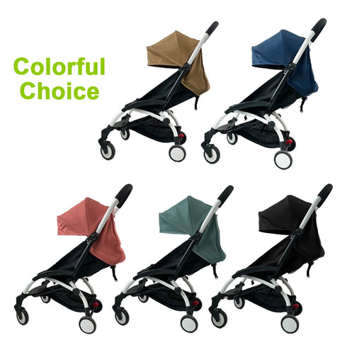 MomTan Stroller Replacement Colth Set For YOYO ,YOYO+ ,YOYO2 Strollers , Waterproof Double Lay 1:1 Original Fabric