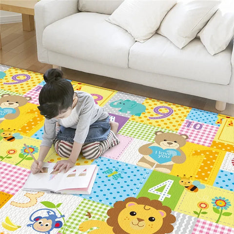 Foldable Baby Play Mat Educational Children Carpet Kindergarten Crawling Mat Children Carpet Activity Game Toy Gifts