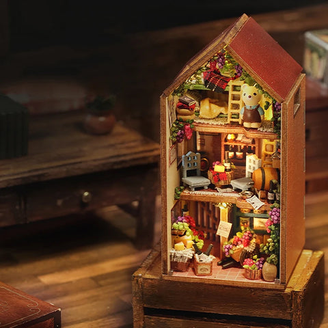 Doll House Miniature 3D Puzzle Toys For Children Handmade Assembly Models For Girls Teenagers And Boys 12+Birthday Gifts