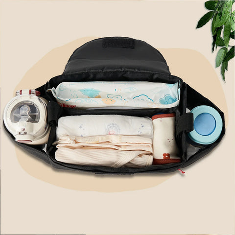 Large Capacity Mummy Storage Bag For Baby Diaper Bag Baby Care Milk Bottle Insulation Bags Stuff Collection Stroller Accessories