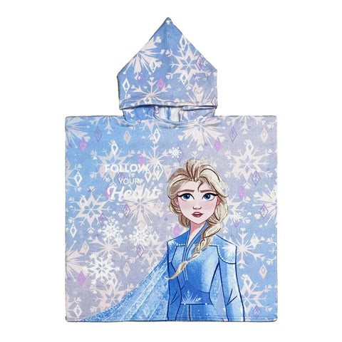 Baby Stitch Bath Towel Children Hooded Cape Cloak Boy Girl Cartoon Swimming Beach Towel Toddler Robes Lilo & Stitch Bathrobes