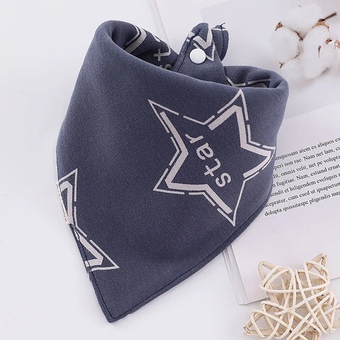 Baby Bibs Cotton Cute Animal Print Saliva Towel Bandana Bibs Newborn Teething Drooling Bib Unisex Feeding Apron For Boy Girl