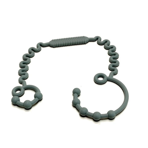 Versatile Teething Toy Bottle Holder Silicone Strap Practical & Reliable Teether Toy Tethers for Pushchair High Chair