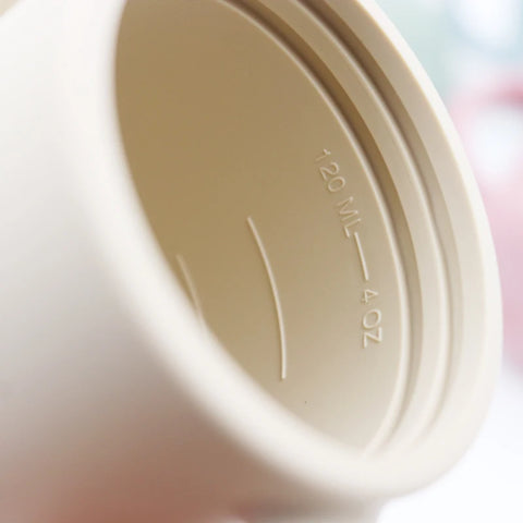 New cartoon 120ML Baby Silicone Sippy Cup BPA-Free Portable Storage Snack Container Feeding Cup  Leakproof trainer cup