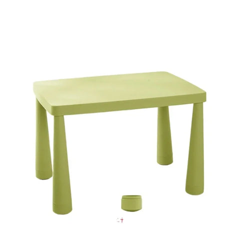 Non-Slip Learning Desk and Chair Set for Kindergarten Thickened Game Table for Baby Dining Furniture Early Education Essentials