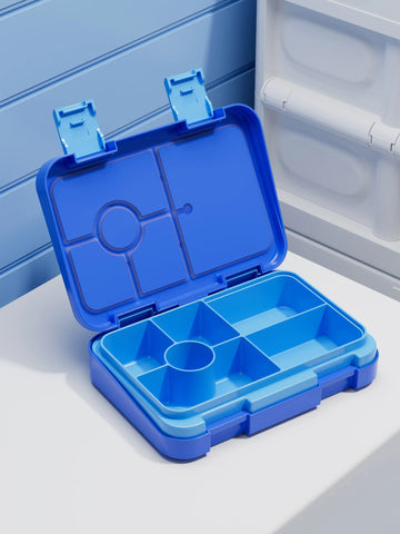 1100ml Cartoon Printed Lunch Box Microwavable Bento Box Interlayer Leakproof Storage Box Hermetic Containers Students School