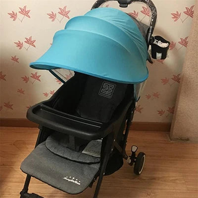 Baby Stroller Sun Visor Carriage Sun Shade Canopy Cover for Pram Stroller Accessories Car Seat Bebe Buggy Pushchair Cap Sun Hood