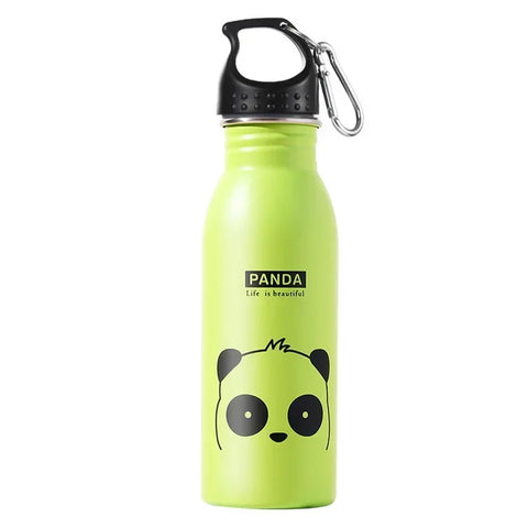 500ML Children's Stainless Steel Sports Water Bottles Portable Outdoor Cycling Camping Bicycle Bike Kettle