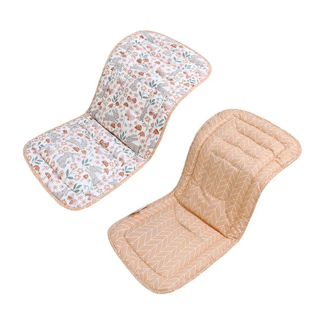 Comfortable Cotton Baby Stroller Pad Four Seasons General Soft Seat Cushion Child Cart Seat Mat Kids Pushchair Cushion For 0-27M