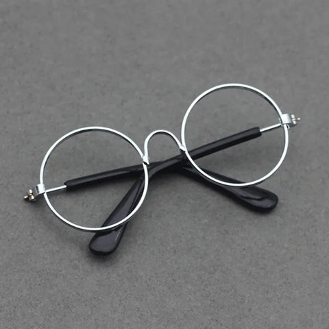 For Labubu Fashion Gradient Sunglasses 17cm Mini Doll'S Clothes Outfit for Labubu Idol BJD Cool Glasses Doll Accessories