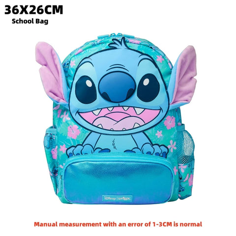 Genuine Australia Smiggle Disney Stitch Cartoon Series Children School Bag Anime Backpack Student Gift