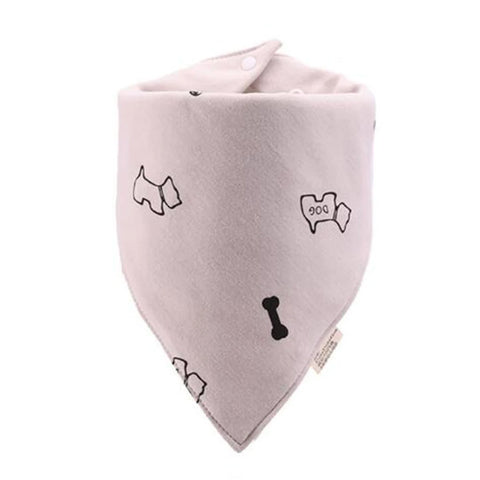 Baby Bibs Cotton Cute Animal Print Saliva Towel Bandana Bibs Newborn Teething Drooling Bib Unisex Feeding Apron For Boy Girl