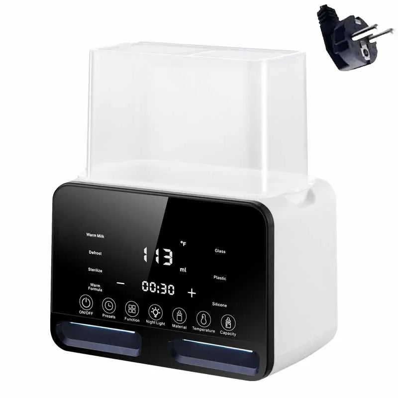 Baby Bottle Warmer Sterilizer Multifunction Fast Milk Bottle Warmers with Timer Accurate Temperature Control Newborn Accessories