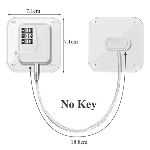 Password Baby Safety Door Window Lock Key for Children Kids Home Security Protection Baby Care Cabinet Refrigerator Locks Drawer