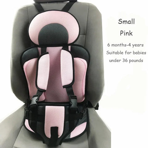 Adjustable Child Safety Seat Mat for Baby Car Seat – Soft and Breathable Chair Pad for Kids 6 Months to 12 Years Old